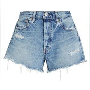 Moussy Vintage Chester Distressed Denim Shorts